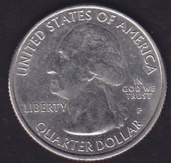 Amerika Çeyrek Dolar 2014 P Hatıra Shenandoah Virginia