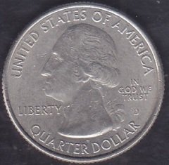 Amerika Çeyrek Dolar 2014 Hatıra Shenandoah Virginia