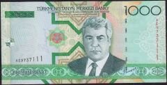 Türkmenistan 1000 Manat 2005 Çil Pick 20 ( 111 )