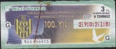 2010 9 Temmuz Çeyrek Bilet - G Serisi