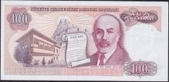 7.Emisyon 2.Tertip 100 Lira C48 544659 Çilaltı