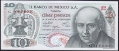 MEKSİKA 10 PESOS 1975 ÇİL G