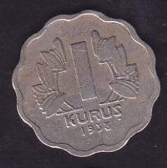 1938 Yılı 1 Kuruş