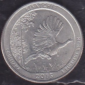 Amerika Çeyrek Dolar 2015 Hatıra Kisatchie