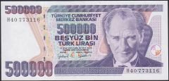 7.Emisyon 4.Tertip 500000 Lira H40 773116 Çilaltı