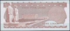 6.Emisyon 2.Tertip 20 Lira E13 008421 Çilaltı Çil