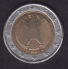 Avrupa Birliği 2 Euro 2002 G Almanya ( Sahte )