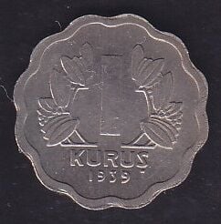 1939 Yılı 1 Kuruş