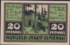 Almanya 20 Pfennig Notgeld 1921 Çil