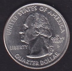Amerika Çeyrek Dolar 2005 D Hatıra West Virginia