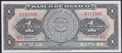 Meksika 1 Peso 1969 Çil (K) Pick 59