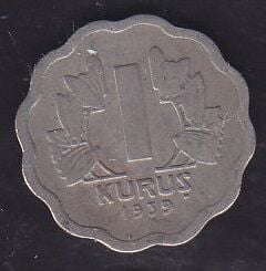 1939 Yılı 1 Kuruş