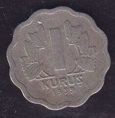 1939 Yılı 1 Kuruş