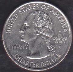 Amerika Çeyrek Dolar 2002 Hatıra Louisana