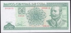 Küba 5 Pesos 2012 Çil Pick116m