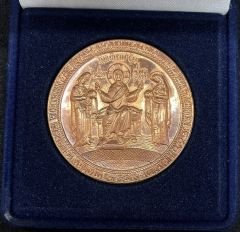 Papa'ın İstanbul Fener Patrikhanesi Ziyareti Kutulu Hatıra Madalya 60 mm