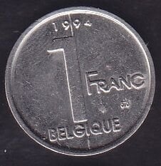 Belçika 1 Frank 1994