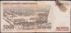 7.Emisyon 5 000 000 Lira F77 536858 Haliyle