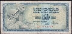 Yugoslavya 50 Dinar 1978 Temiz