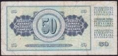 Yugoslavya 50 Dinar 1978 Temiz