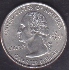Amerika Çeyrek Dolar 2002 Hatıra Tennessee