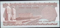 6.Emisyon 2.Tertip 20 Lira D21 357188 Çilaltı