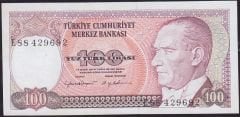 7.Emisyon 2.Tertip 100 Lira E88 429692 Çilaltı Çil