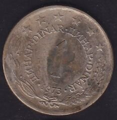 Yugoslavya 1 Dinar 1973