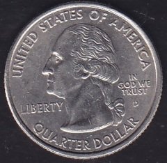 Amerika Çeyrek Dolar 2008 D Hatıra Alaska