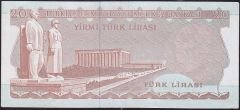 6.Emisyon 3.Tertip 20 Lira E87 911862 Çok Temiz+
