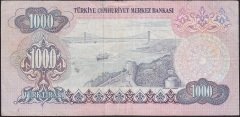 6.Emisyon 1.Tertip 1000 Lira A41 141307 Temiz