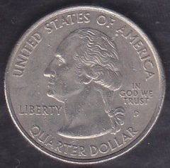 Amerika Çeyrek Dolar 2001 Hatıra Vermont