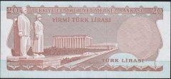 6.Emisyon 2.Tertip 20 Lira D05 059756 Çilaltı Çil