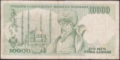 7.Emisyon 4.Tertip 10000 Lira I03 926867 Temiz