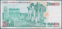 7.EMİSYON 20 000 000 LİRA K36 869600 ÇİLALTI