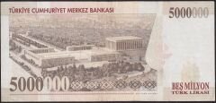 7.Emisyon 5000000 Lira G22 531919 Çok Temiz+