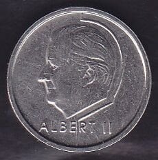 Belçika 1 Frank 1996