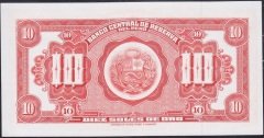 Peru 10 Soles 1965 Çil Pick 88