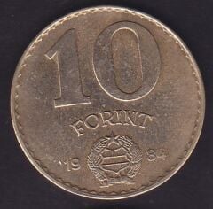 Macaristan 10 Forint 1984