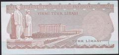 6.Emisyon 2.Tertip 20 Lira E80 249253 Çilaltı