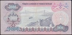6.Emisyon 1.Tertip 1000 Lira A37 208387 Haliyle