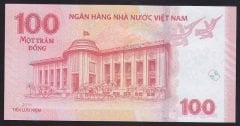 Vietnam 100 Dong 2016 ÇİL Hatıra Pick 125