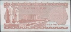 6.EMİSYON 4.TERTİP 20 LİRA I88 712927 ÇÇT