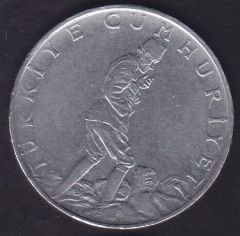 1976 Yılı 2.5 Lira Düz