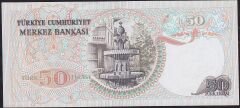 6.Emisyon 2.Tertip 50 Lira J19 790366 Çilaltı Çil