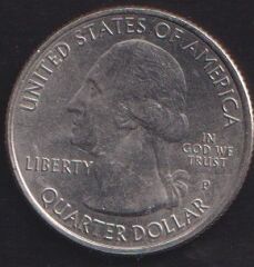 Amerika Çeyrek Dolar 2017 P Hatıra Heykel Höyükleri Ulusal Anıtı