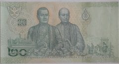 Tayland 20 Baht 2018 Çil 555