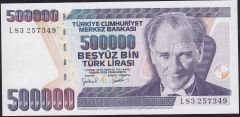 7.Emisyon 4.Tertip 500000 Lira L83 257349 Çil