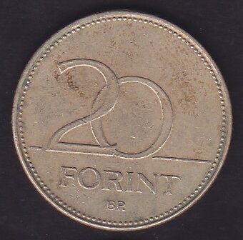 Macaristan 20 Forint 1993