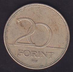 Macaristan 20 Forint 1993